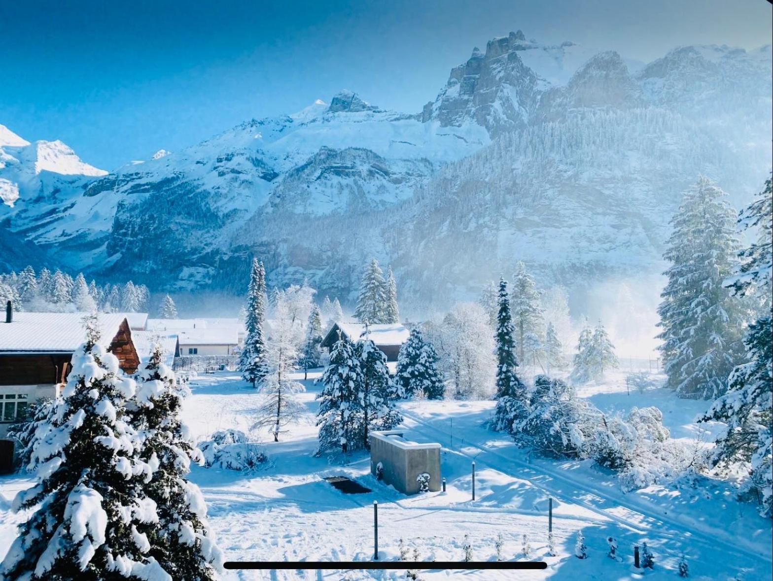 Cute & Cozy Oasis, Private Afternoon Sun Terrace Kandersteg Exterior foto